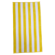 PREMIUM Cabana Hotel Stripe Velour Beach Towel