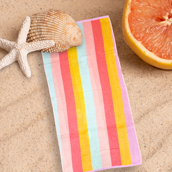 Variety of Jacquard Velour Imperfect Beach Towels 65x130cm