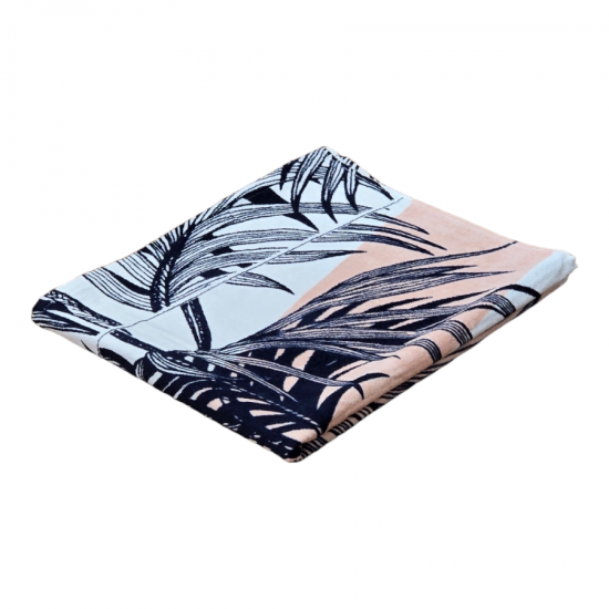 Summer Palm Cotton Beach Towel