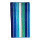 Panama Stripe Luxurious Velour Beach Towel